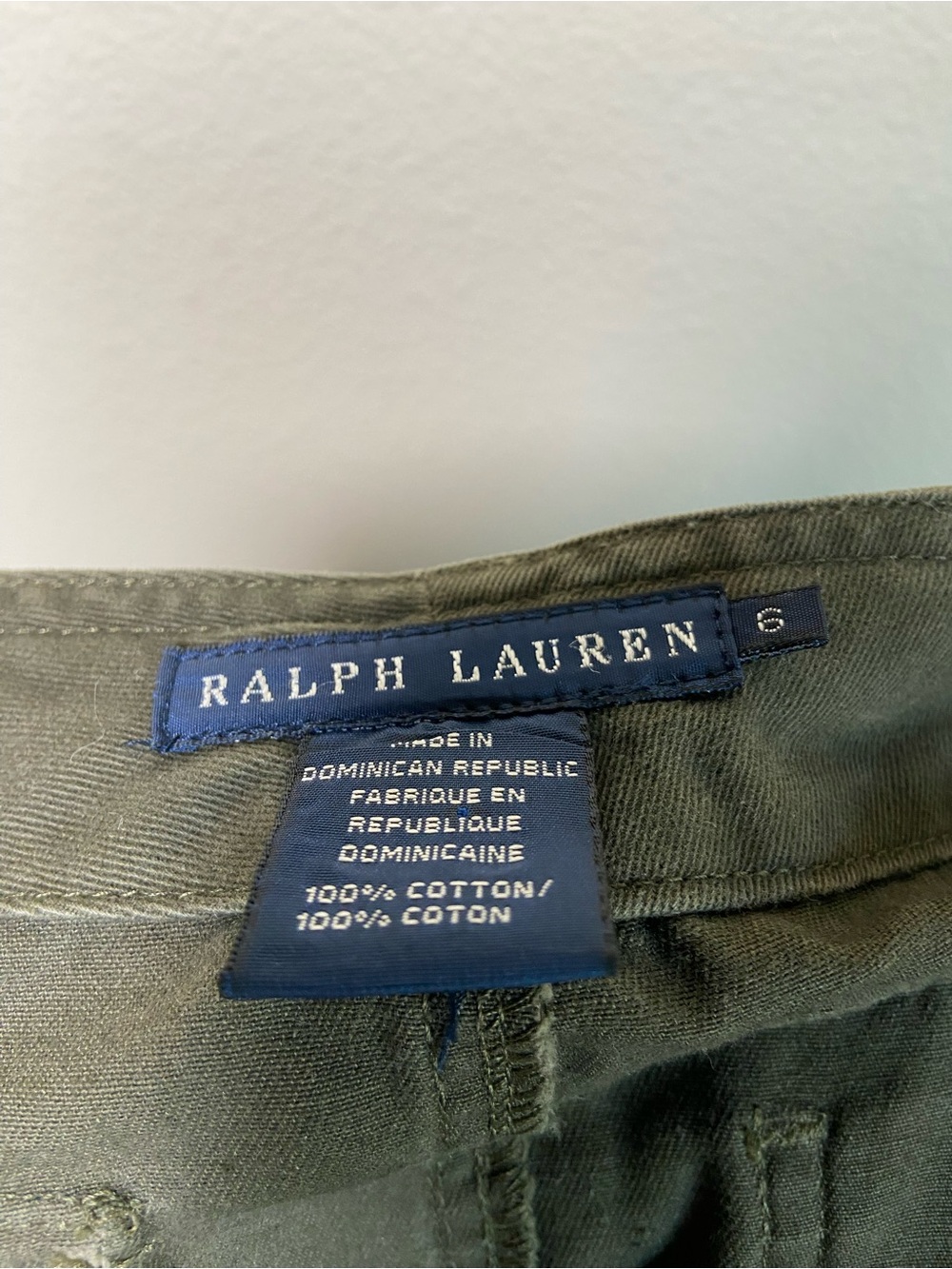 Ralph Lauren Maxi Utility Vintage Skirt Khaki Size 6 - Picture 3 of 7